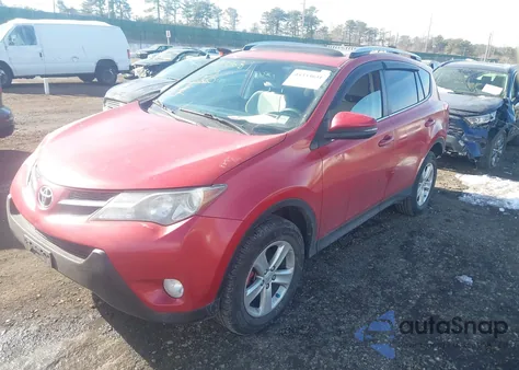 2014 Toyota Rav4 Xle z USA, uszkodzony, nr VIN 2T3RFREV0EW211717